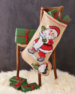 Julemand & pingvin 37x60cm