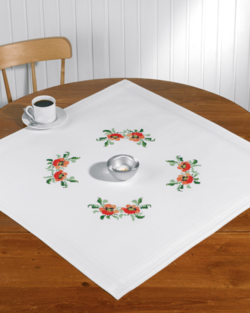 Valmuer XXX          80x80cm