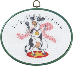 Sjungande ko m5958/14 20x26cm