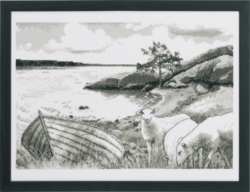 Junto al mar 40x30cm