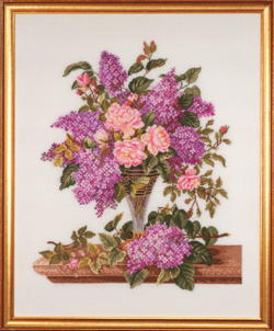 Syrener/roser        45x55cm