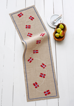 Norsk flag            33x116cm