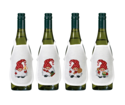 Weihnachtsmann-Aktivität, 4 Stück, 10 x 15 cm