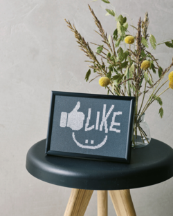 Like!!               18x13cm