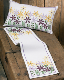 Naive blomster      59x34cm