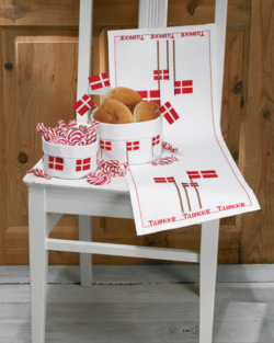 Tillykke løber DK   25x64cm