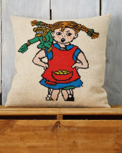 Pippi & Hr. Nilsson 40x40cm