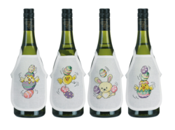 Forklæde påske cirkus 10x15cm