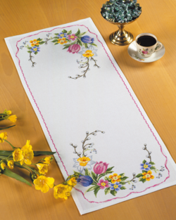 Forårsblomster      34x88cm