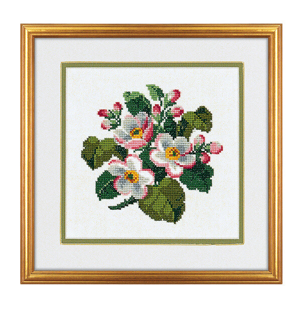 Apfelblüten 25x25cm