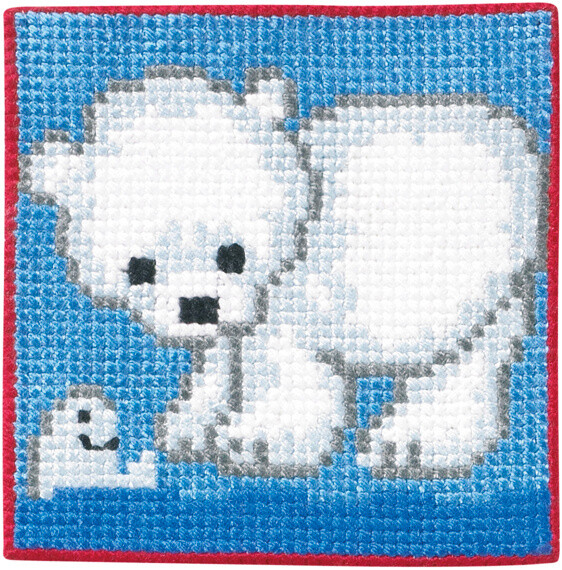 Stramaj infantil Oso polar 25x25cm