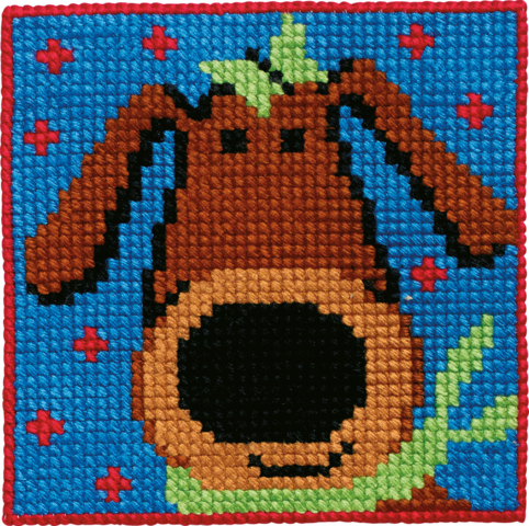 Dziecięcy Stramaj Pies 25x25cm