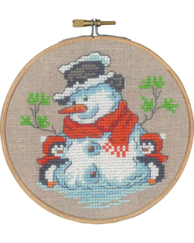 Pingviner &amp; snømenn m/5810/13 Ø13