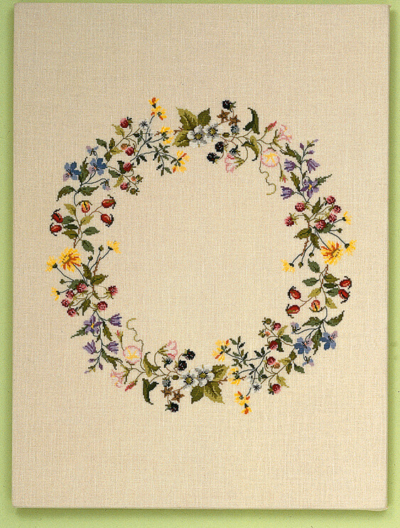 Corona de copo de nieve 130x130cm