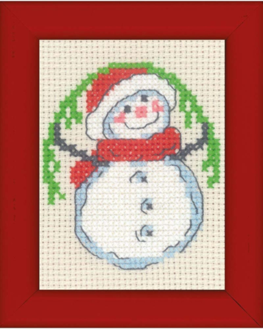 Snowman 6x8cm