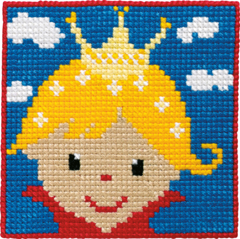 Stramaj-Prinzessin für Kinder, 25 x 25 cm