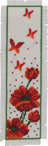 Mohnblumen 7x22cm