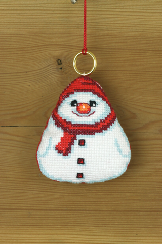 Muñeco de nieve 8x8cm