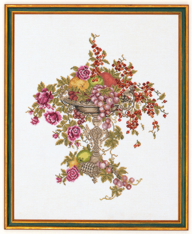 Kompozycja z owocami 40x50cm