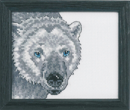 Polar bear R5497 9x11cm