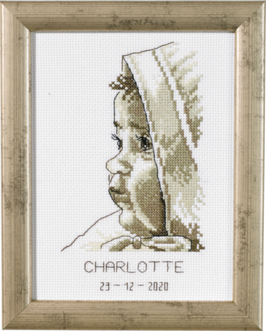 Ton in Ton Taufe R5359 14x19cm