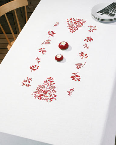 Røde grene           140x250cm