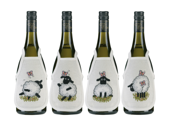 Får/sommerfugl 0330Bx4 10x15cm