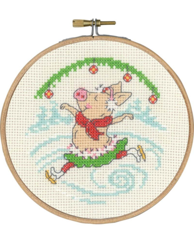 Maiale pattinatore c/5810/13 Ø13