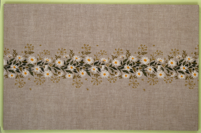 Hvid Okseøje         135x205cm