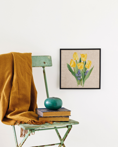 Żółte tulipany R5796 30x30cm