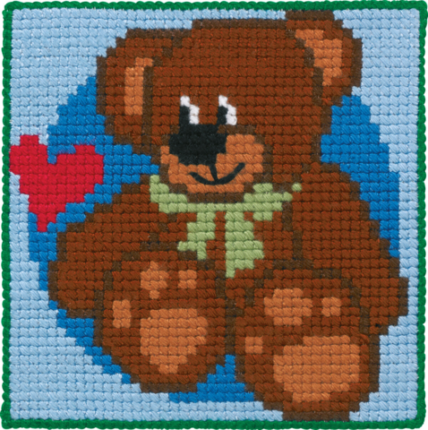 Stramaj-Teddybär für Kinder, 25 x 25 cm