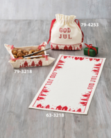 Huse/god jul 28x64cm