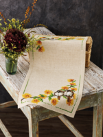 Ranunkel & Gråspurv  36x86cm